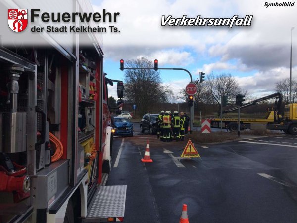 Verkehrsunfall Bundesstraße