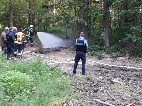 Feuer im Freien