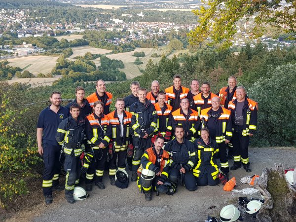 Übung der Feuerwehr!?