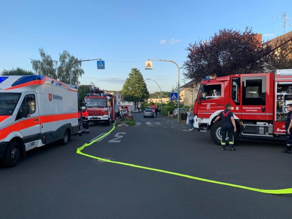 Übung der Feuerwehr!?