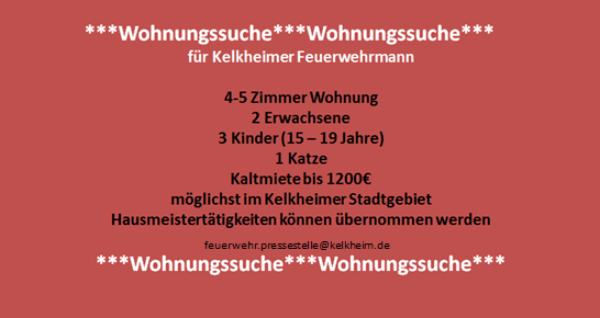 Wohnungssuche