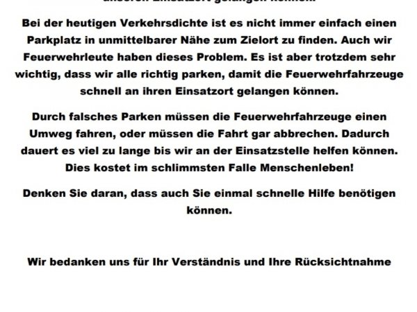 Falschparker…