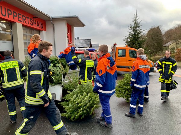 Tannenbaum Sammelaktion 11.01.20