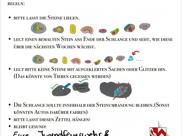 Schlange der Hoffnung