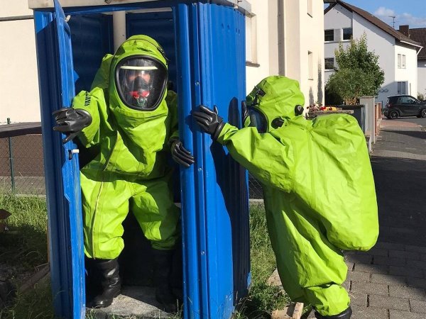 Grüne Männchen unterwegs