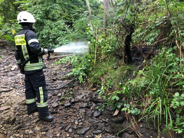 Gemeldeter Flächenbrand