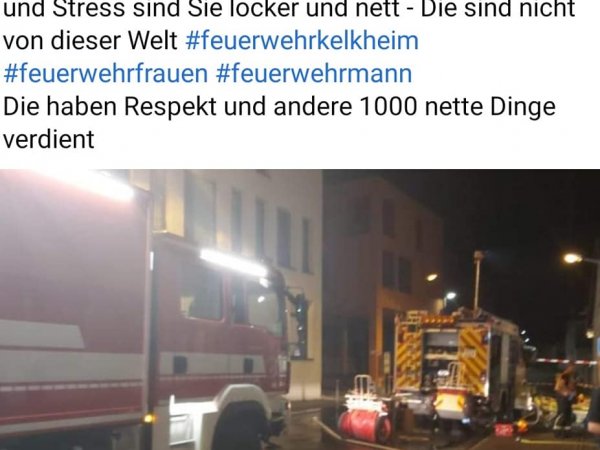 Dankbarkeit nach Unwettereinsatz