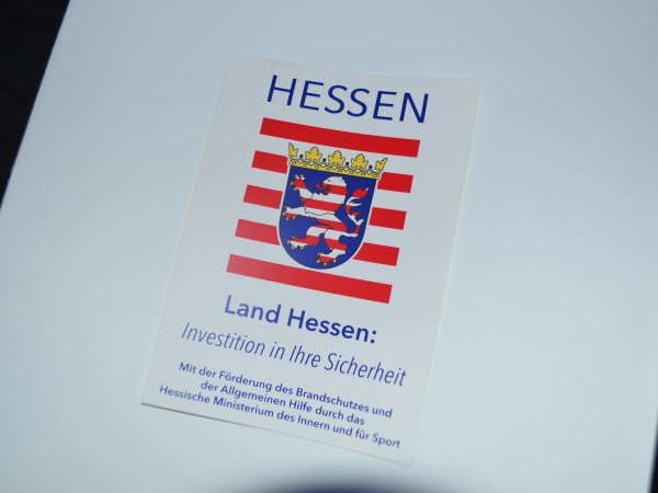 Förderbescheid Drehleiter