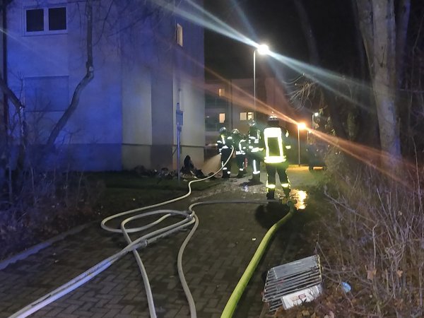 Mülltonnenbrand