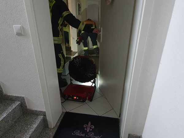 Gemeldeter Wohnungsbrand