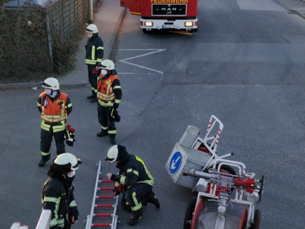 Brandmeldeanlage in Alarm