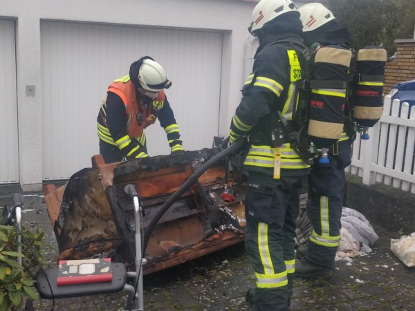 Feuer im Gebäude