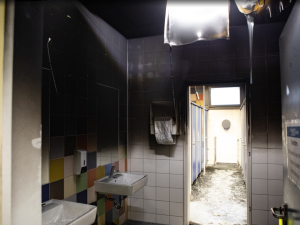 Einsatznachbesprechnung „Feuer in Schule“