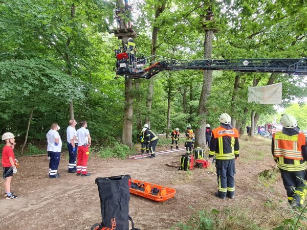 Kletterunfall mit Personenschaden