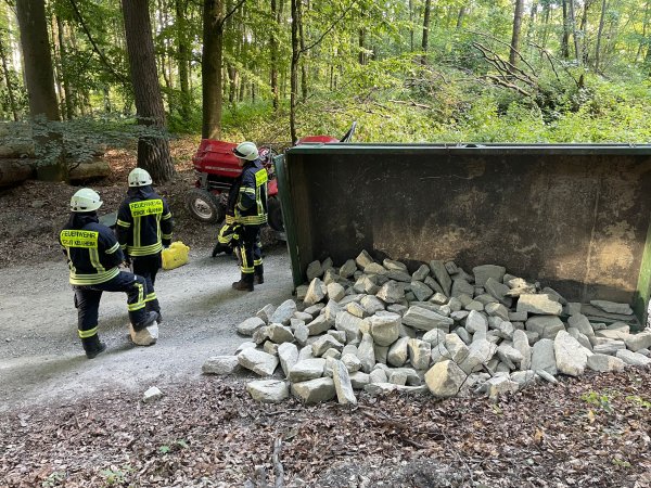 Unfall mit Traktor