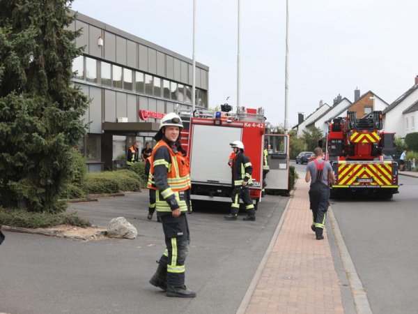 Brandmeldeanlage in Alarm