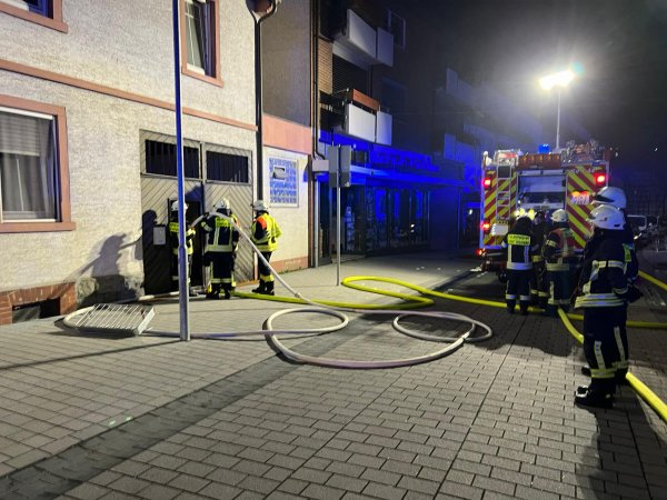 Brand im Gebäude