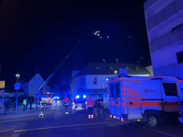 Brand im Gebäude