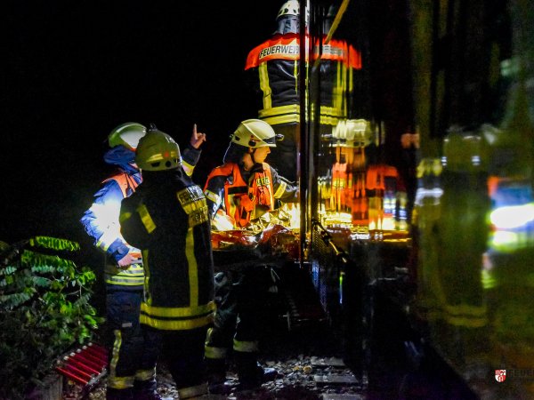 Bericht zur Alarmübung H-Zug2Y Kollision eines Zuges der RB12