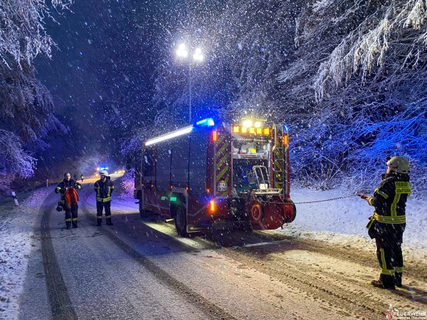 Unwettereinsätze Schnee