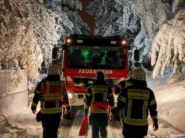 Unwettereinsätze Schnee