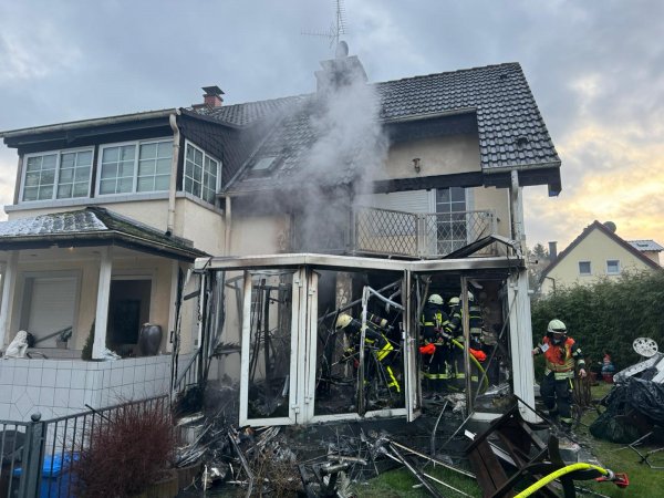 Brand im Gebäude