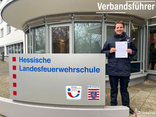 👨🏻‍🚒Neuer Verbandsführer in Kelkheim🧑‍🚒