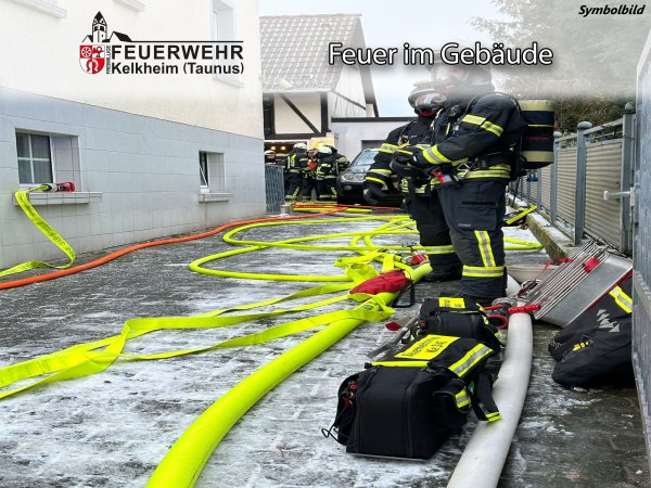 Brand im Gebäude