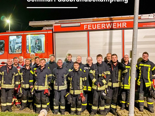 🧑‍🚒Seminar zur Gasbrandbekämpfung🧑‍🚒