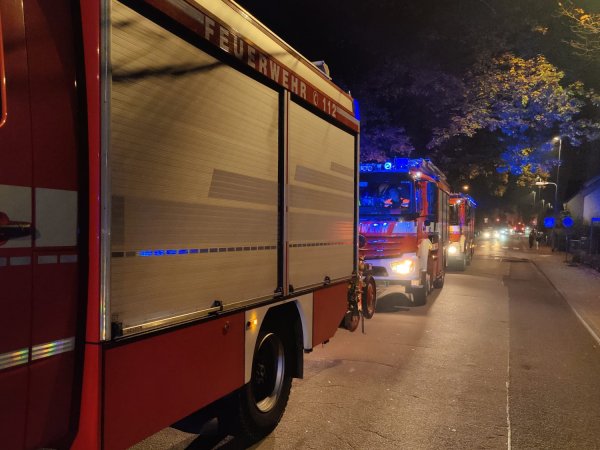 Ausgelöste Brandmeldeanlage