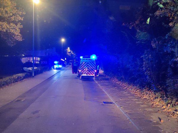 Ausgelöste Brandmeldeanlage