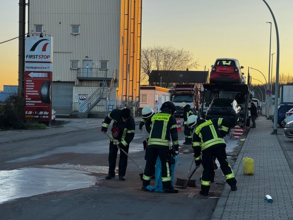Ausgelaufene Betriebsstoffe