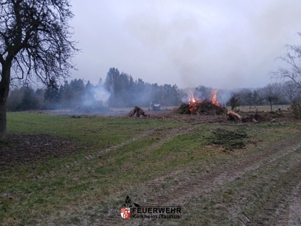 Unklarer Feuerschein