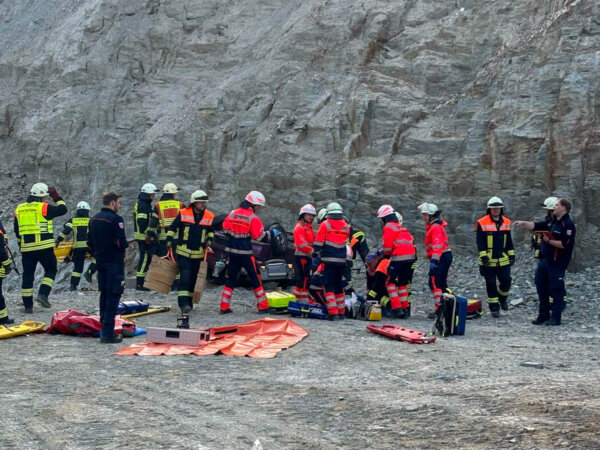 Einsatzübung im Steinbruch 🪨🚧