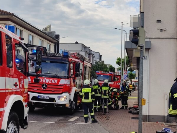 Brand im Gebäude