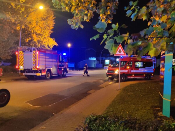 Ausgelöste Brandmeldeanlage