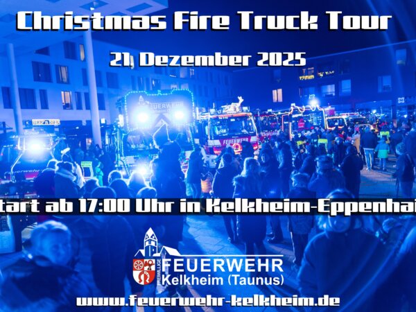 🚒🎄Christmas Fire Truck Tour 2025🎄🚒